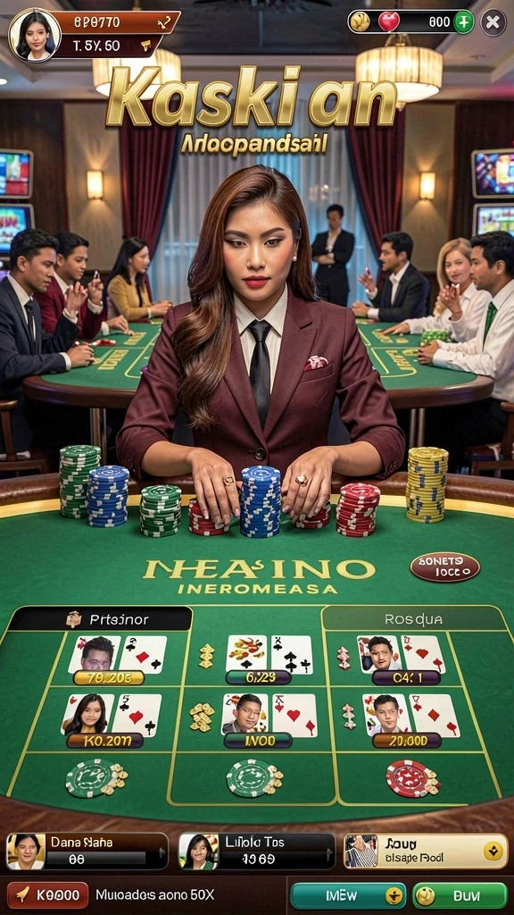 Gambar menunjukkan karakter utama saat melewati rintangan.