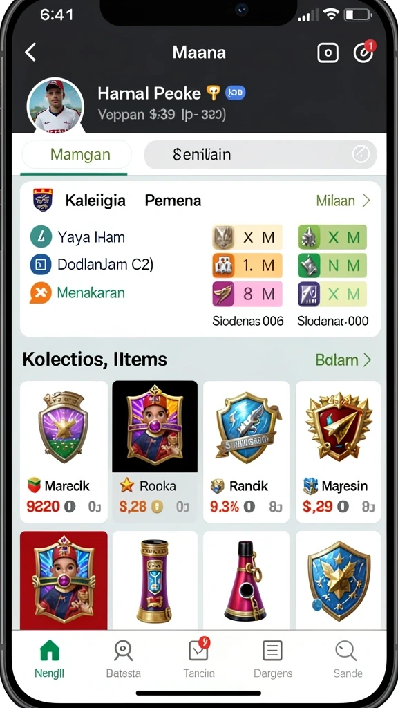 Karakter yang beragam dengan kemampuan unik.
