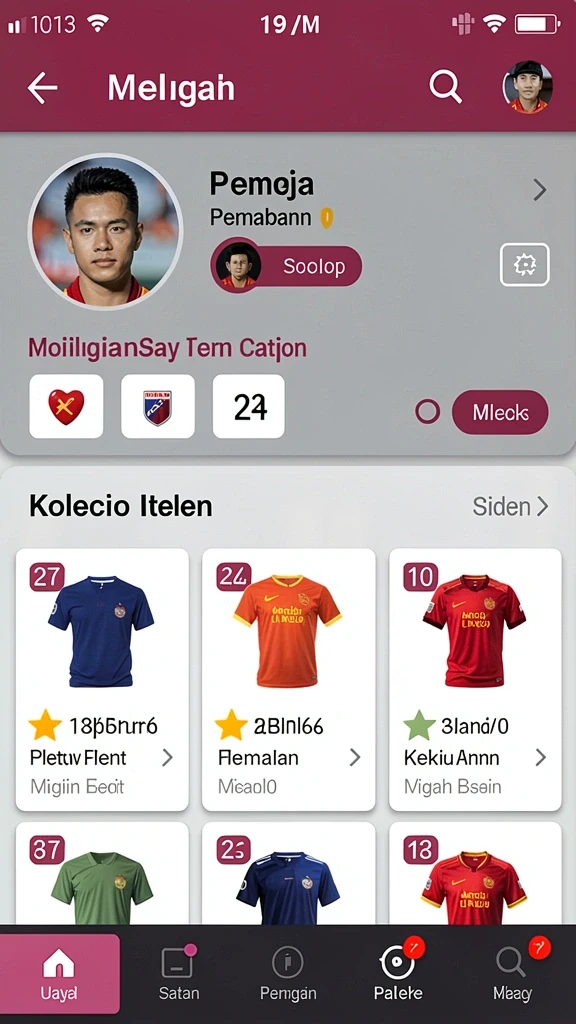 Karakter unik yang siap diajak berpetualang.