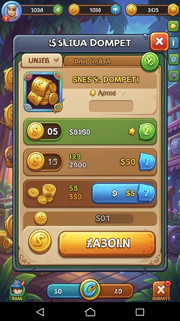 Screenshot menampilkan gameplay yang mendebarkan dan kompetitif.