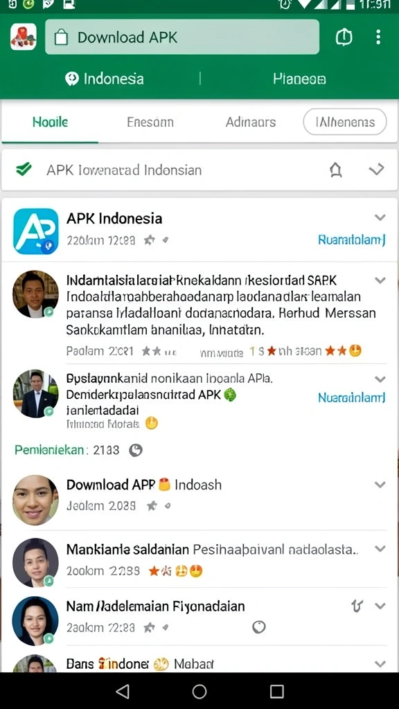 Ilustrasi karakter unik yang dapat dikustomisasi.