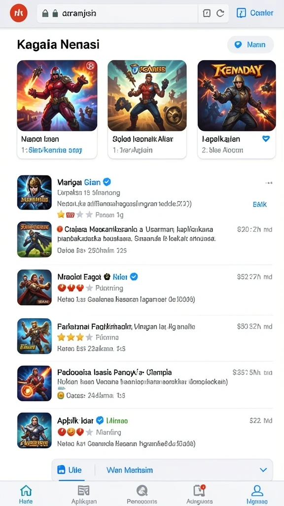 Tangkapan layar menunjukkan grafis yang cerah dan menawan.