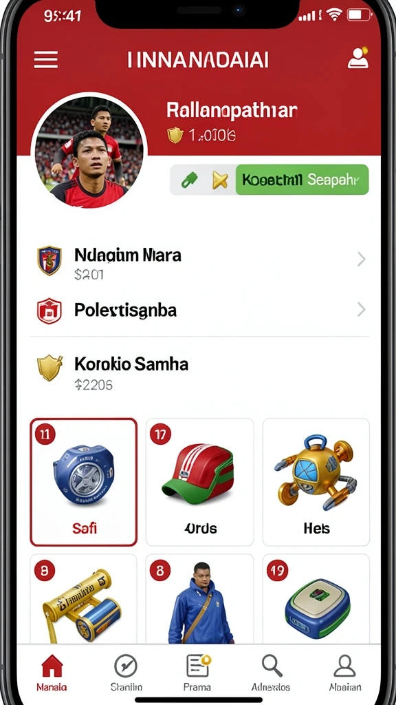 Menampilkan karakter dengan kemampuan unik dalam aksi.