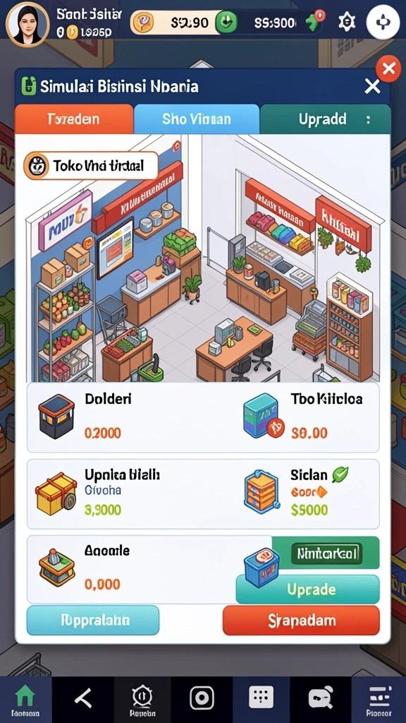 Berbagai mode permainan yang menantang.