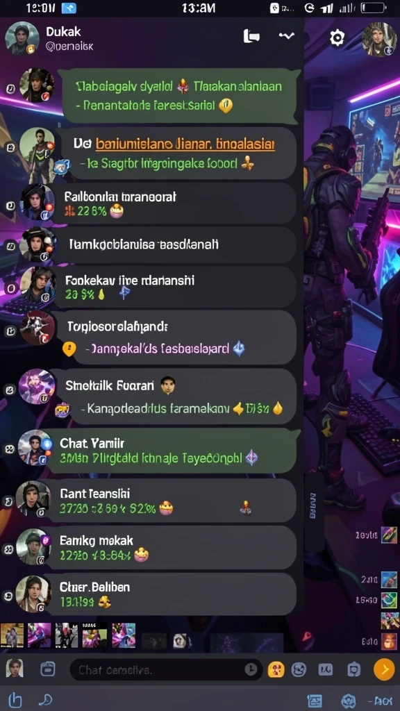 Tampilan utama game CW8888 dengan desain menarik.