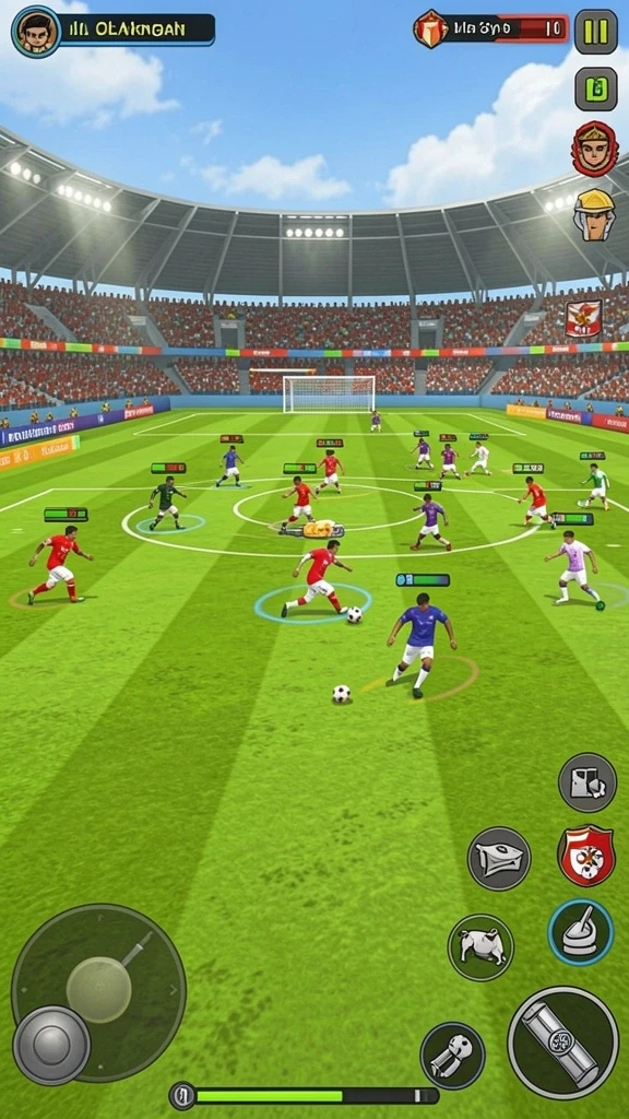 Level yang menantang dan penuh rintangan menarik.