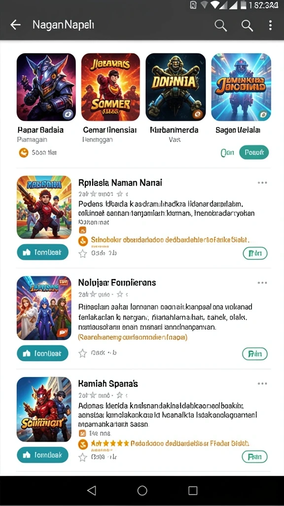 Tampilan antarmuka yang menarik dan user-friendly.