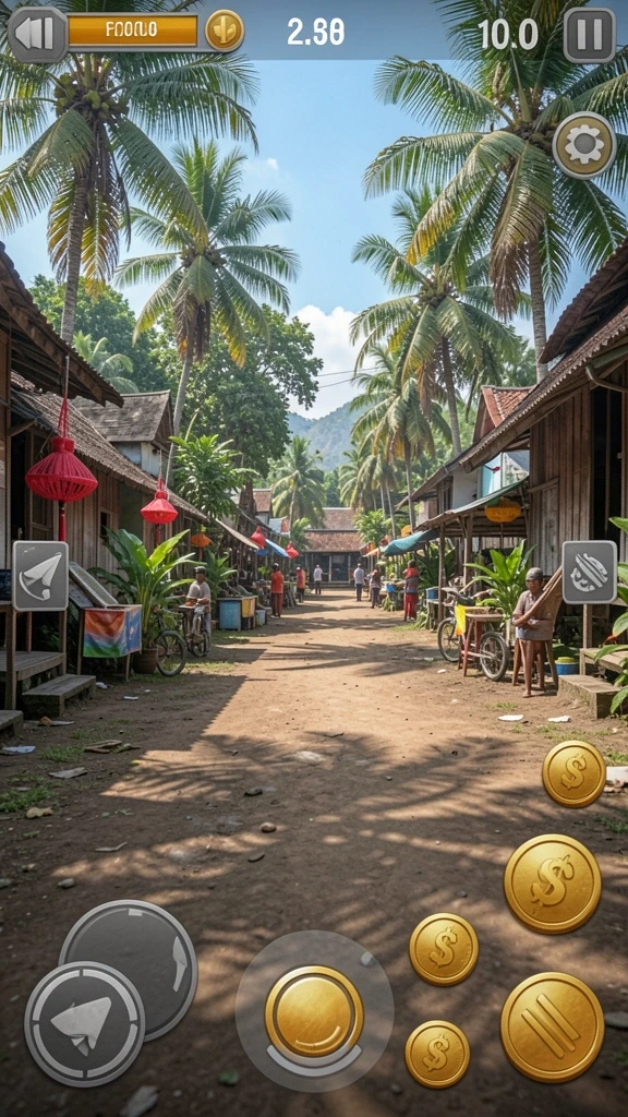 Grafik luar biasa yang membuat permainan semakin seru.