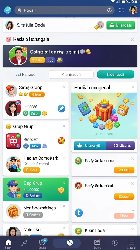 Momen seru saat bermain mode multiplayer.