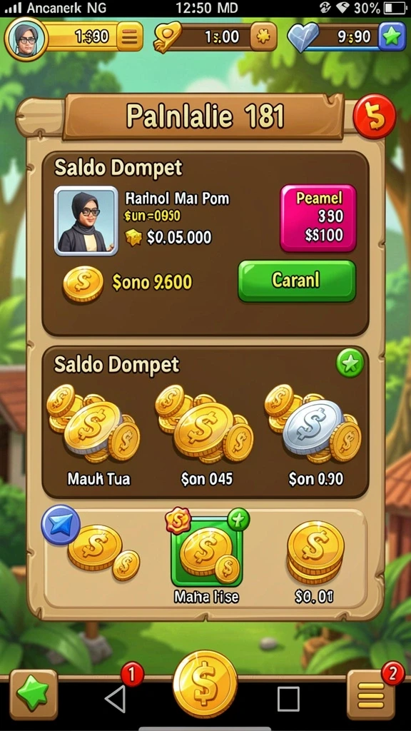 Bonus harian yang menggiurkan untuk pemain aktif.
