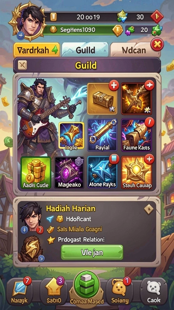 Kemudahan navigasi dan kontrol yang responsif saat bermain.