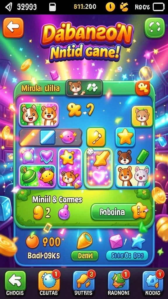 Screenshot fitur interaktif yang menarik bagi pemain.