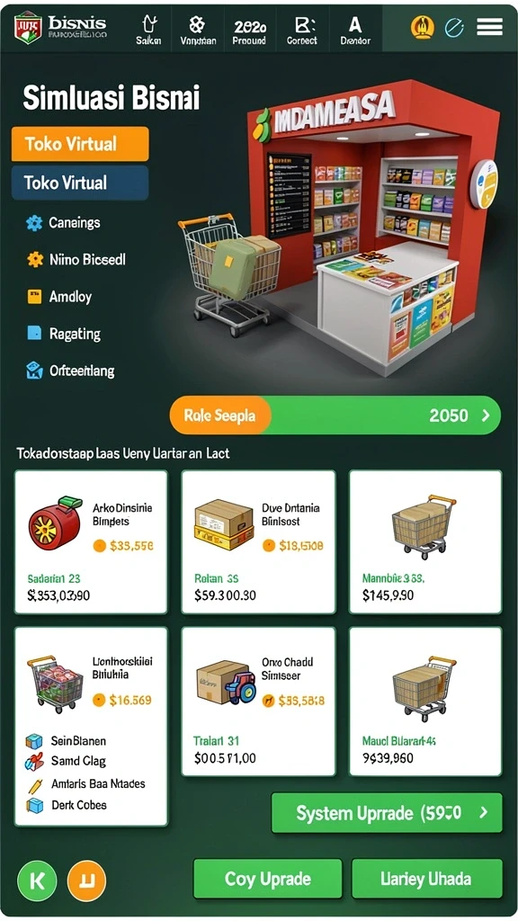 Screenshot dari mode permainan tim yang seru.