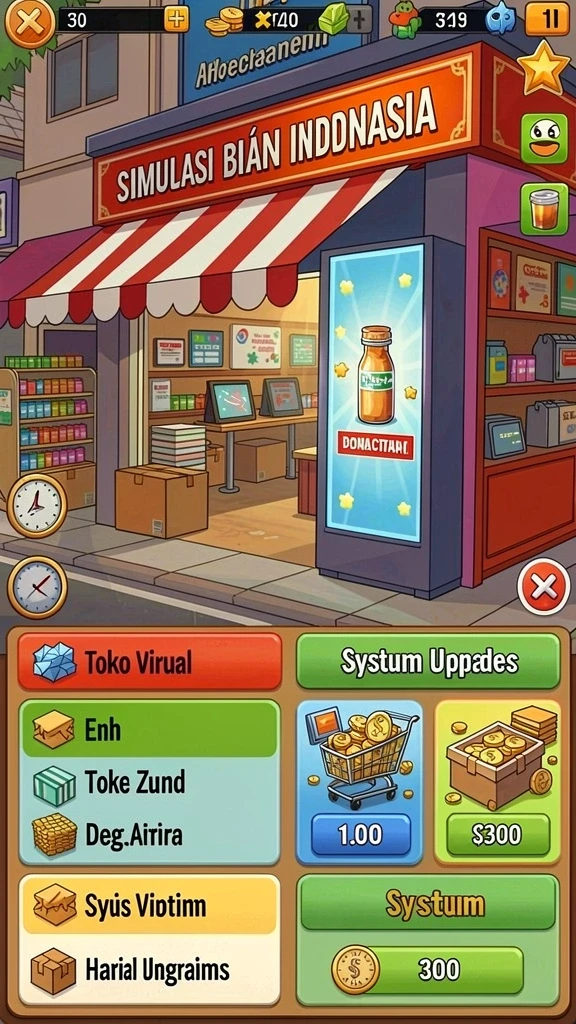 Screenshot menampilkan karakter utama dalam aksi.