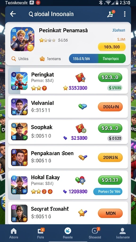 Tampilan antarmuka yang menarik dan mudah dinavigasi.