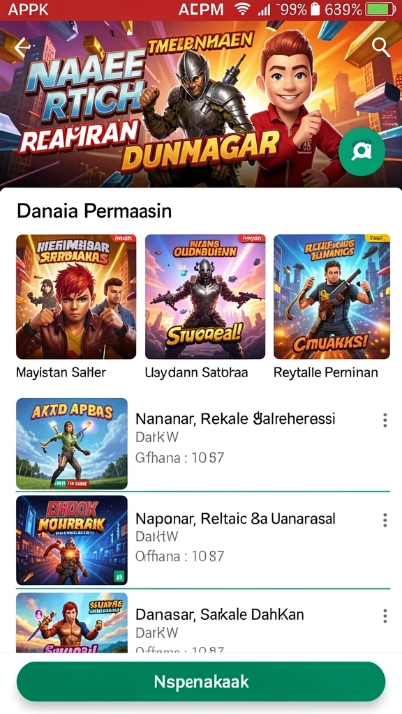 Kustomisasi karakter yang sangat variatif.
