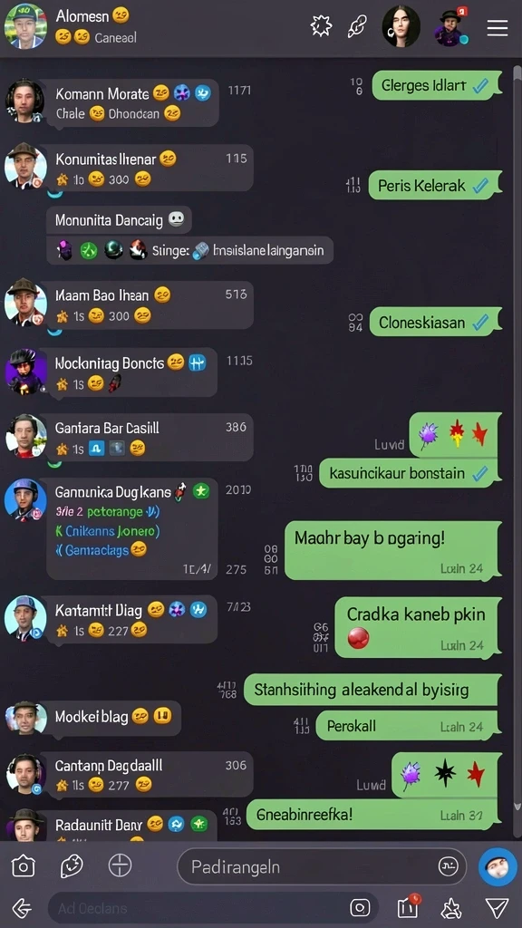 Tampilan antarmuka yang menarik dan modern.