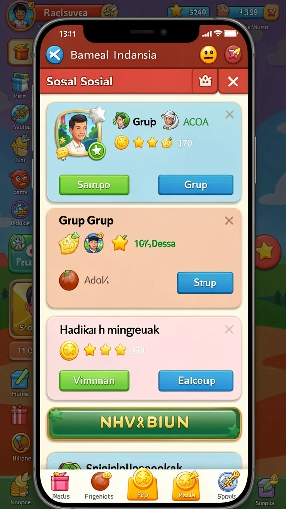 Sistem reward yang menggiurkan untuk pemain.