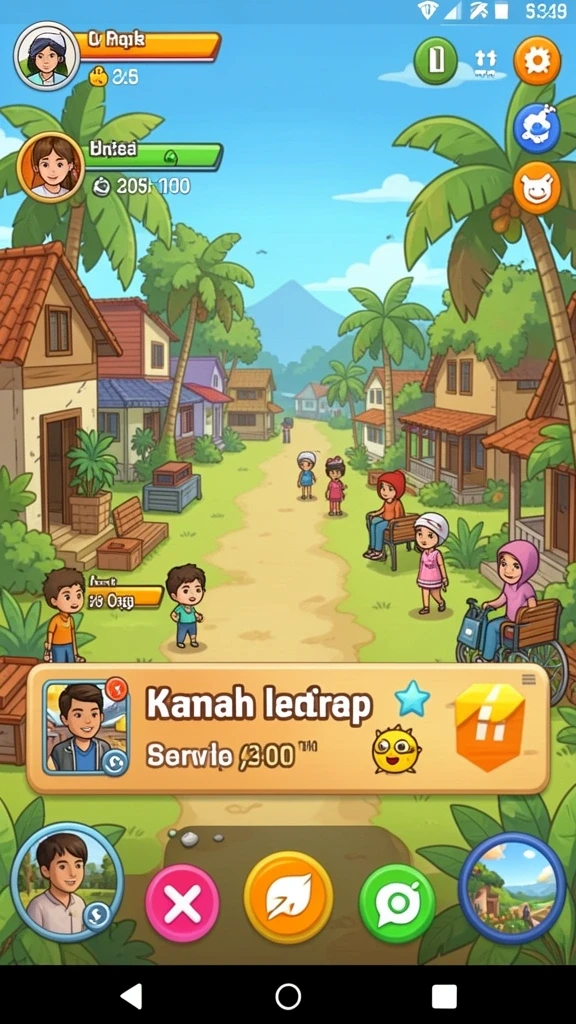 Bergabunglah dengan komunitas pemain yang aktif dan supportive.