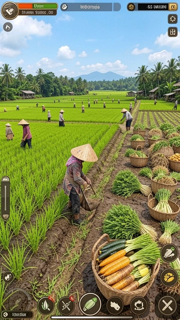 Grafis yang kaya dan penuh warna.