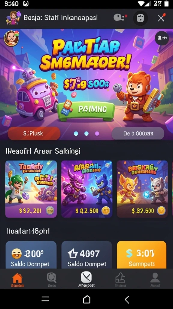 Tampilan antarmuka yang ramah pengguna.