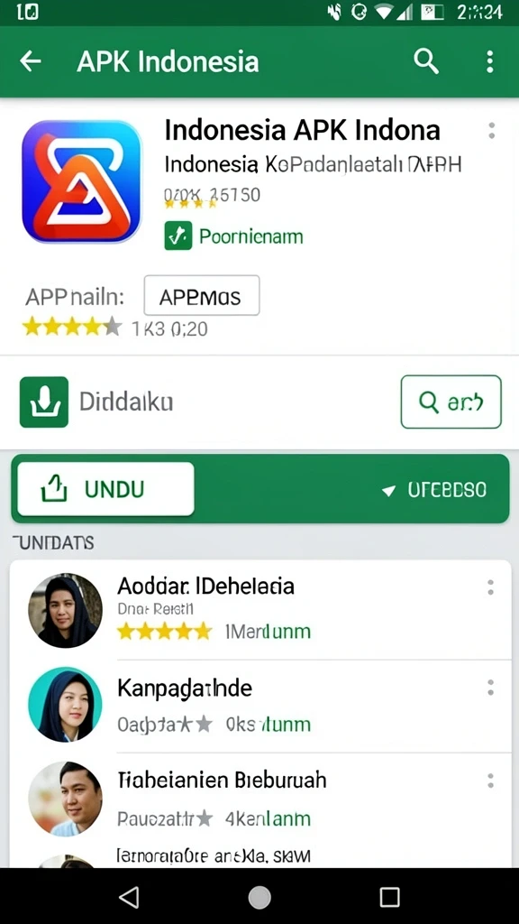 Tampilan antarmuka game yang menarik dan mudah dinavigasi.