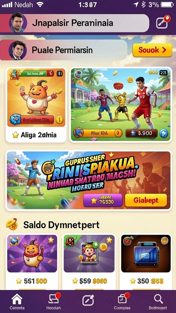 Tampilan antarmuka yang intuitif dan mudah digunakan.