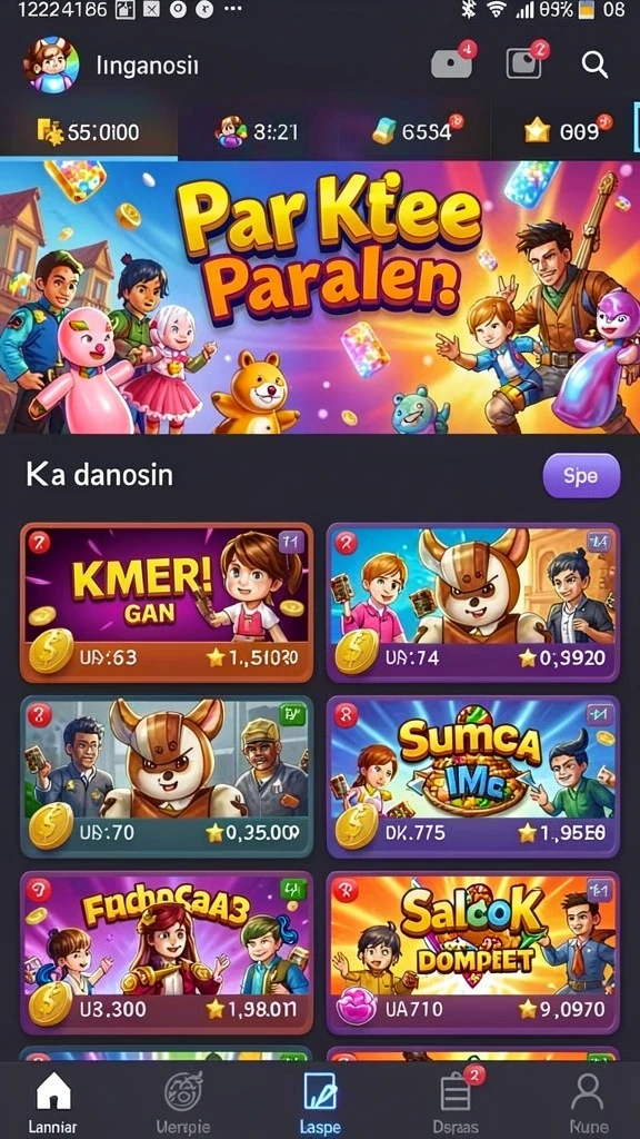 Tampilan antarmuka pengguna yang intuitif dan mudah digunakan.