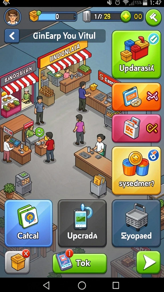 Antarmuka yang mudah dinavigasi.