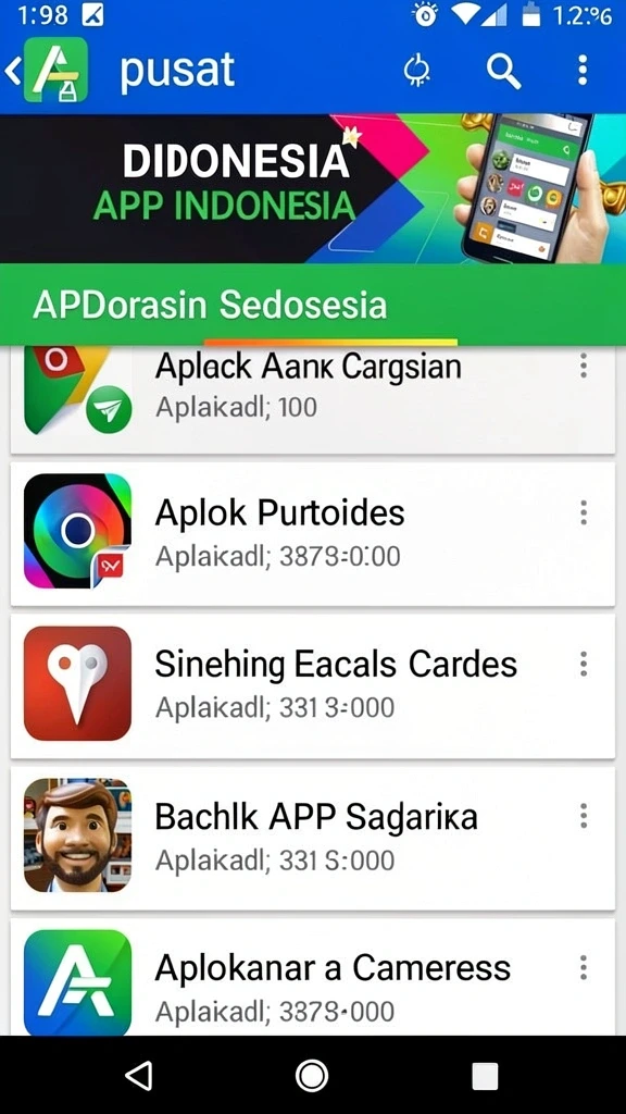 Karakter yang beragam dan penuh warna.