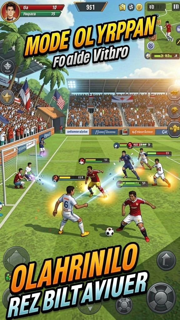 Berbagai karakter dengan desain unik dan menarik.