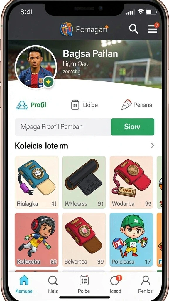 Tangkapan layar pertama menampilkan mesin slot klasik dengan grafis yang mengagumkan.
