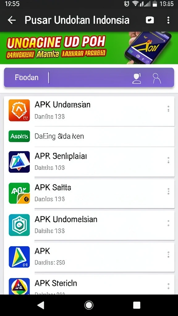 Tampilan grafis yang memukau dari level baru.