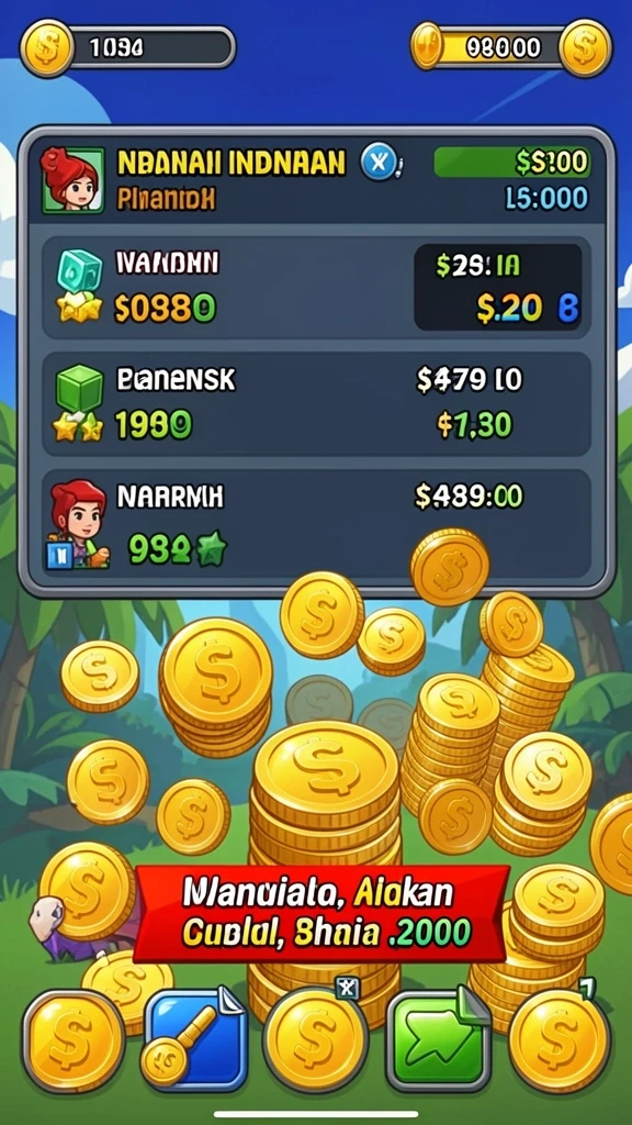 Tangkapan layar permainan slot dengan grafis menarik.