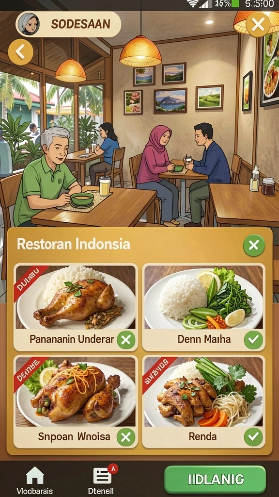 Penggunaan power-ups yang cerdas.