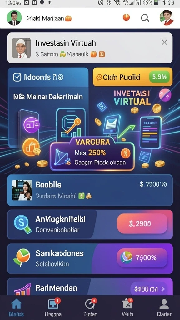 Tangkapan layar menunjukkan pemandangan indah di dalam game.